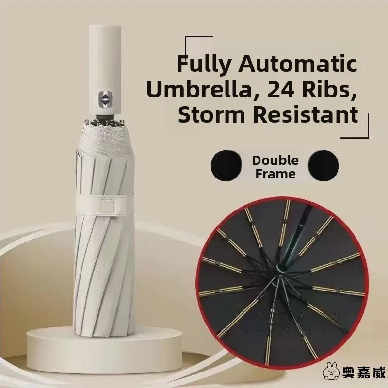 

Auatic Складной зонт большого размера, мужской усиленный ветрозащитный непромокаемый зонт от солнца для тяжелого дождя, женский всепогодный...