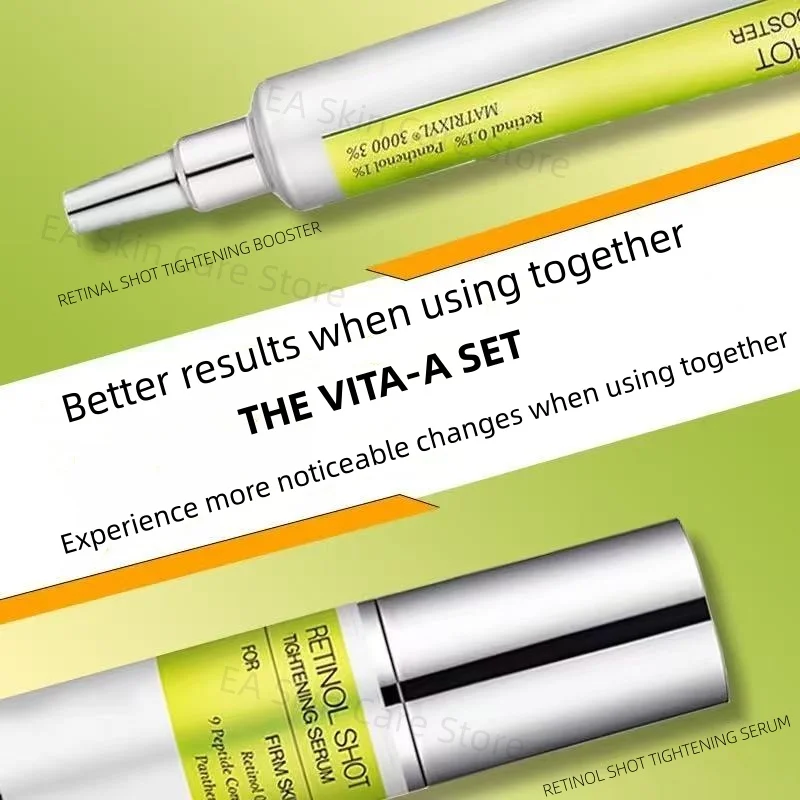 Celimax Retinal Original The Vita A Retinal Shot Tightening Booster + Serum 2 Set Firm Skin مكافحة الشيخوخة المسام الحد الأقصى الخطوط الدقيقة