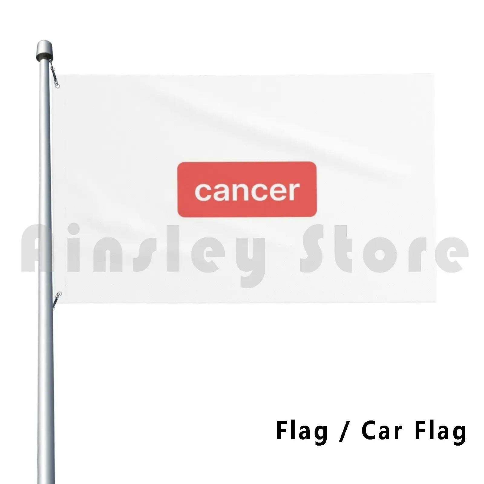 Cancer Flag Car Flag Funny The Blue Arrow Thebluearrow Bluearrow Charli Damelio Damelio Charlie Damelio