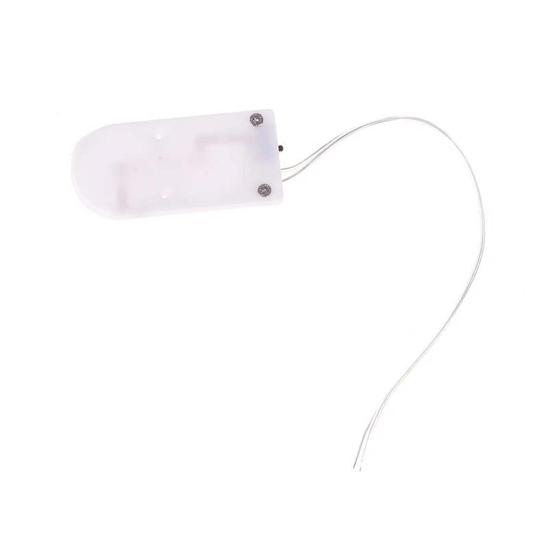 10Pcs For CR2032 Button Coin Cell Battery Holder Case Cover With ON-OFF Switch+10/15CM Leads Wire Battery Box Dual Slots-F(x)
