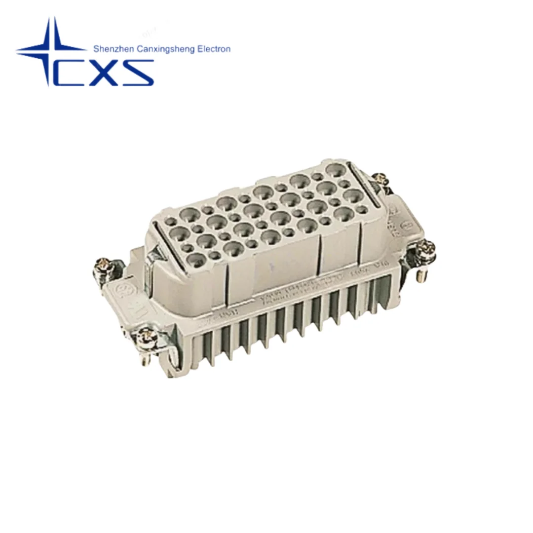 

1 шт. 09212403101 Германия, жесткий сверхмощный разъем 10A40, гнездовой наконечник, обжимной штифт 0,14-2,5 мм2