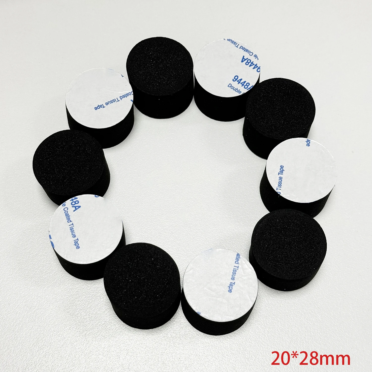 28x20mm Drum Trigger With Adhesive Percussion Instrument Part Instrument Accessories Sponge 1/2/5/10pcs