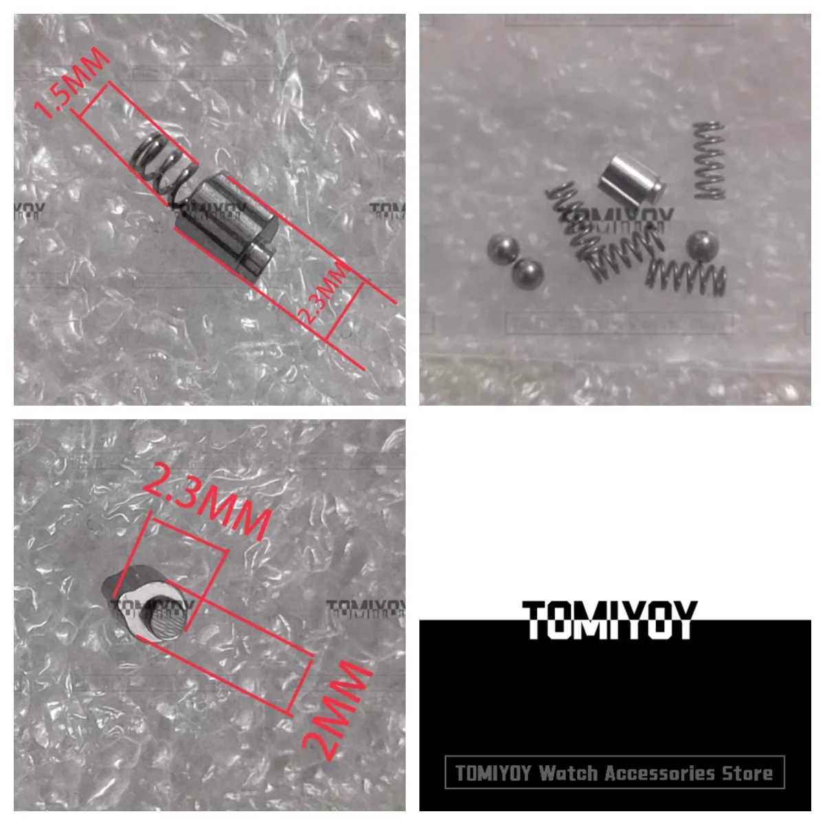 

Mod Watch Parts Steel Balls and Spring For RLX Submariner SUB GMT Bezel Click Springs Set 3135 3235 116610 114060 116613 126610