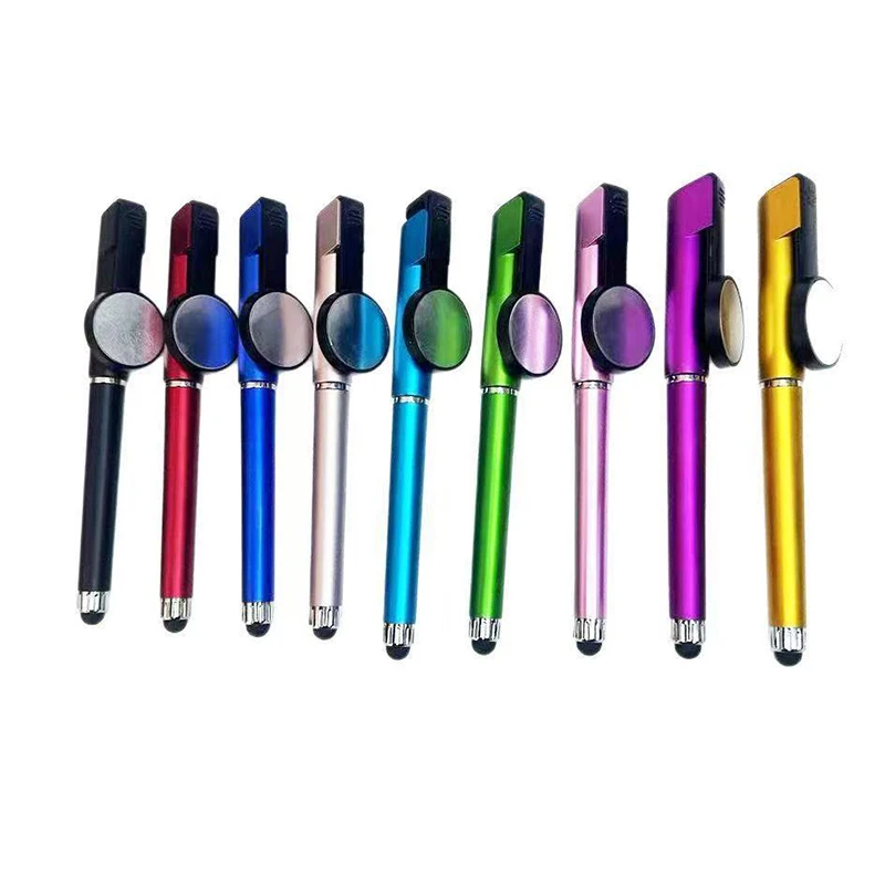 Customized Sublimation Printing Blank Ballpoint Pen Custom Logo Image Printing Mobile Phone Holder Advertising Screen Touch Pen