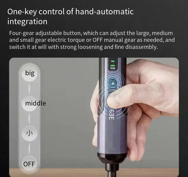 GreenWorks Electric Screwdriver Mini Hand-held Rechargeable Small Household Multifunctional Batch Rechargeable Screw Machine