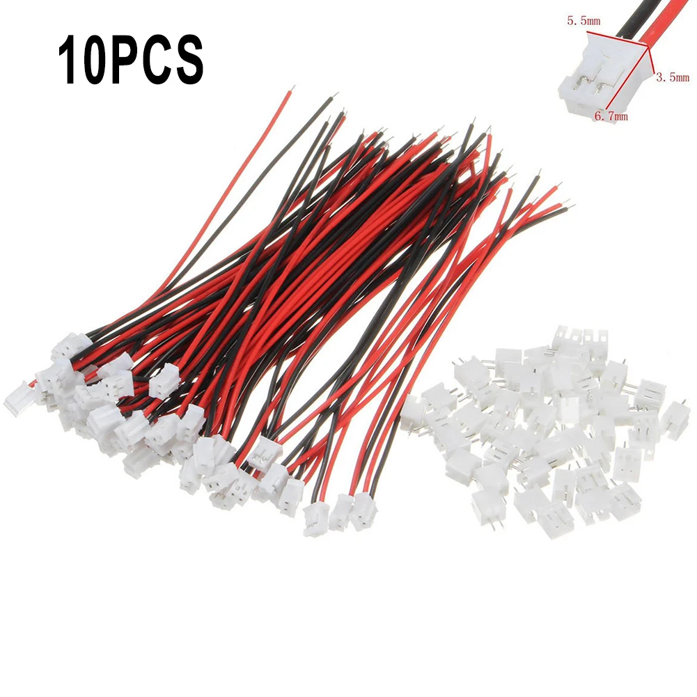 Top Rated 10 Sets for jst XH254mm Connector with 2 4 Pin Male/Female 24AWG Wires for Electric Fuel for source Shop Now!
