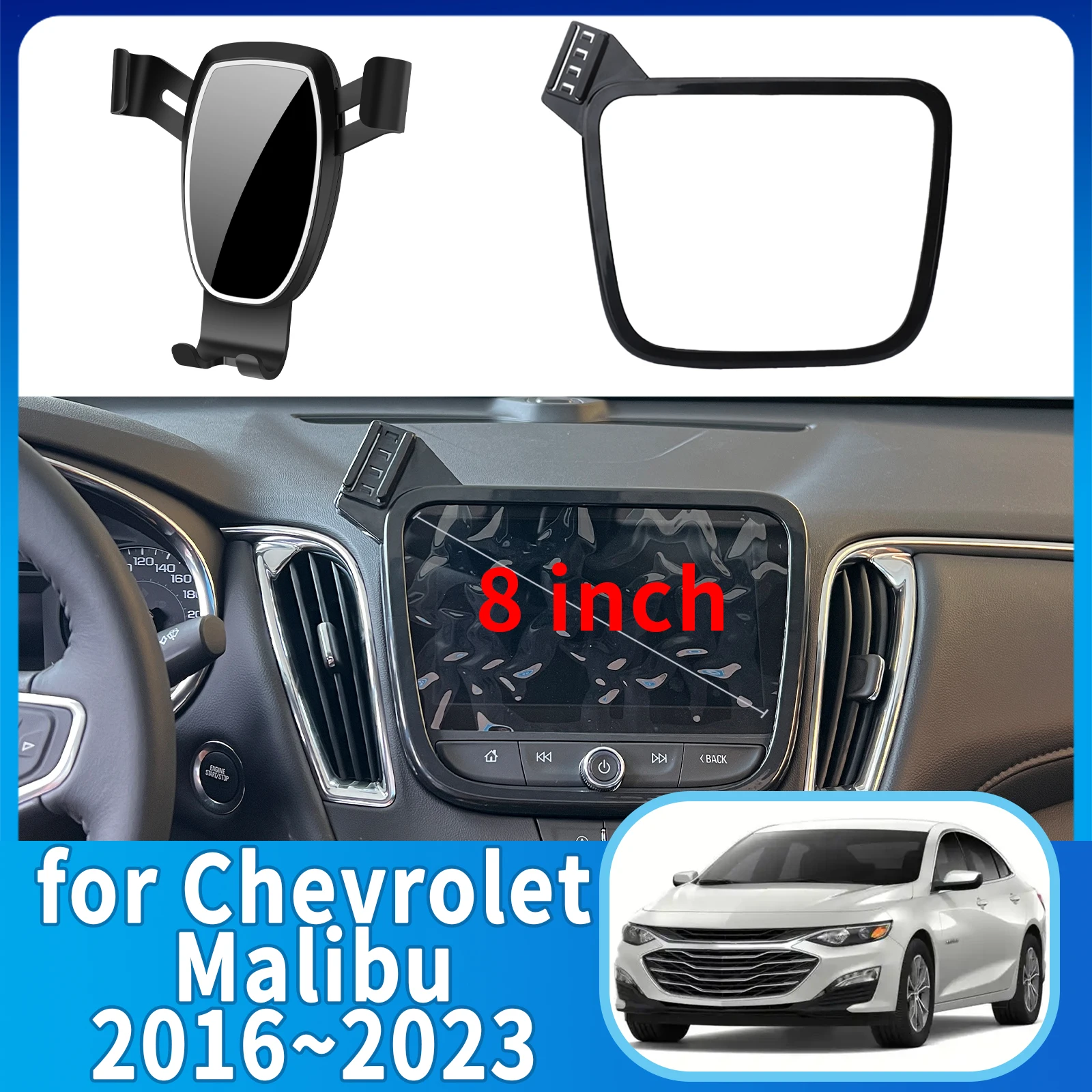

fit for Chevrolet Malibu 2016 2017 2018-2023 Anti-Shake Screen Base Phone Holder Mount Stand ​​ Dedicated Car​​ accessoires