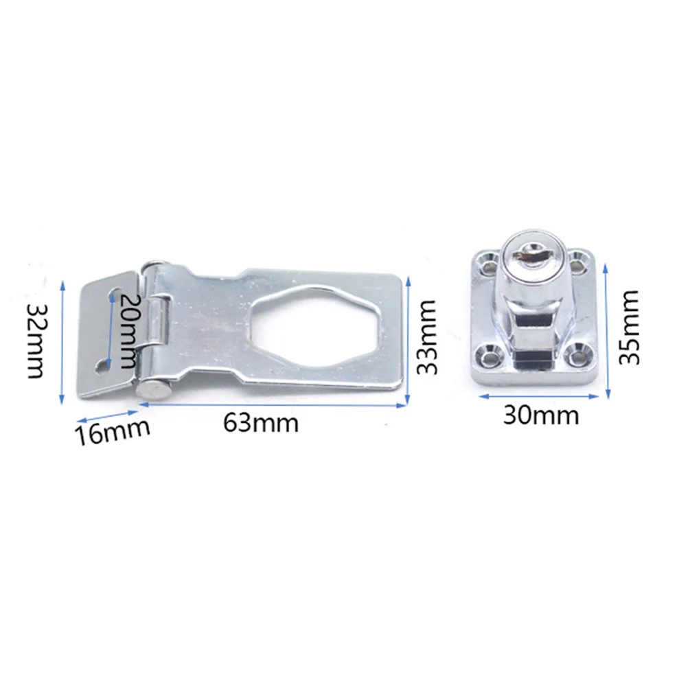 

Cabinet Locks 2.5 Door Sign Zinc Alloy Anti-Theft Corrosion Resistance Desk Drawer Home Office Furniture Repair