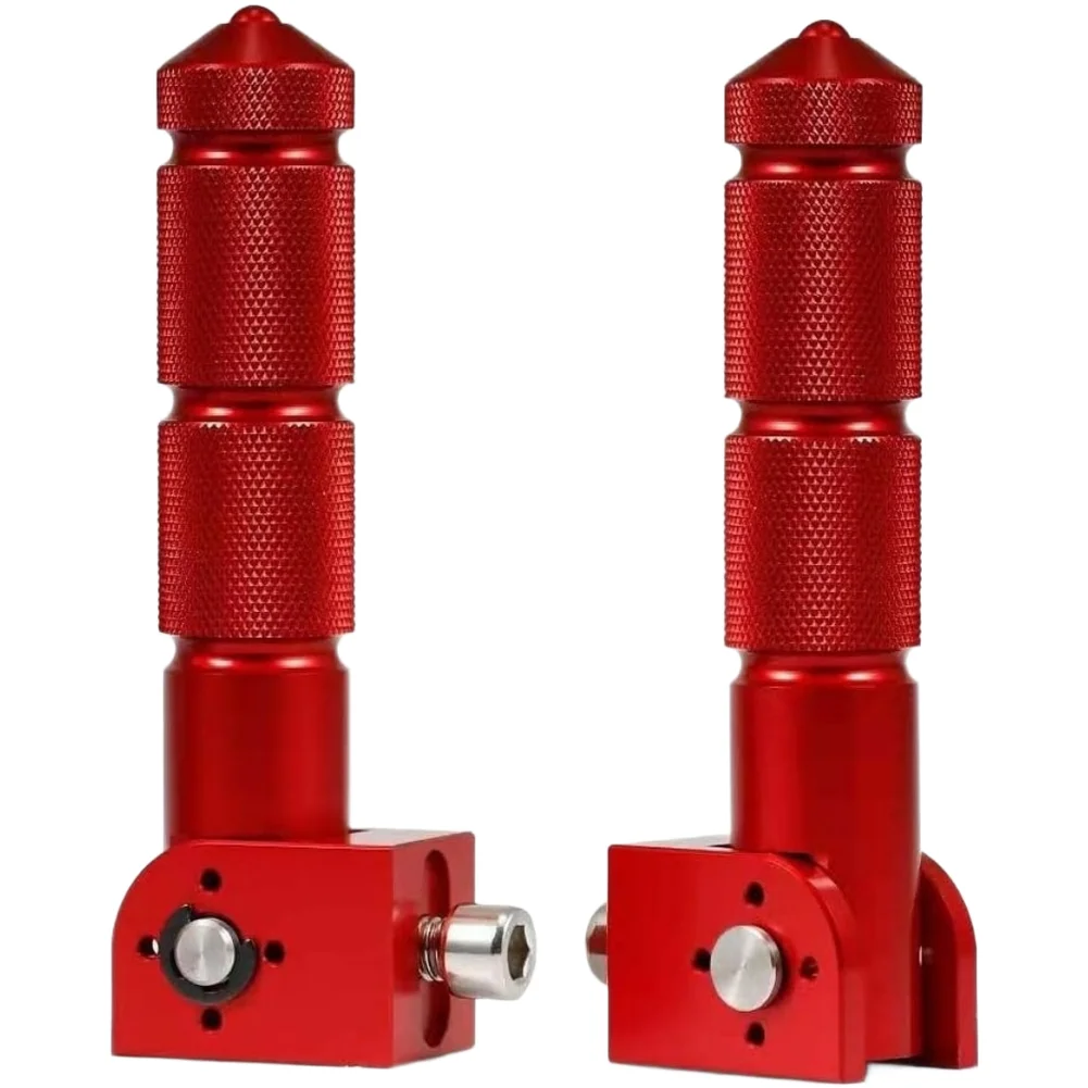 CNC Precision Aluminum Alloy Foot Pegs for Motorcycle and Scooter Offering Sturdy Construction and Comfortable Foot Positioning