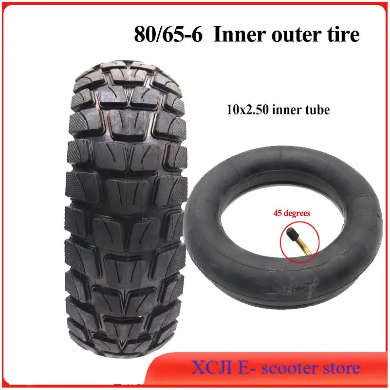 الأصلي 80/65-6 على الطرق الوعرة الأنبوب الداخلي للإطار الخارجي ل Joyor S5 S8 S10s S سلسلة سكوتر كهربائي الطريق نفخ الإطارات الملحقات #2