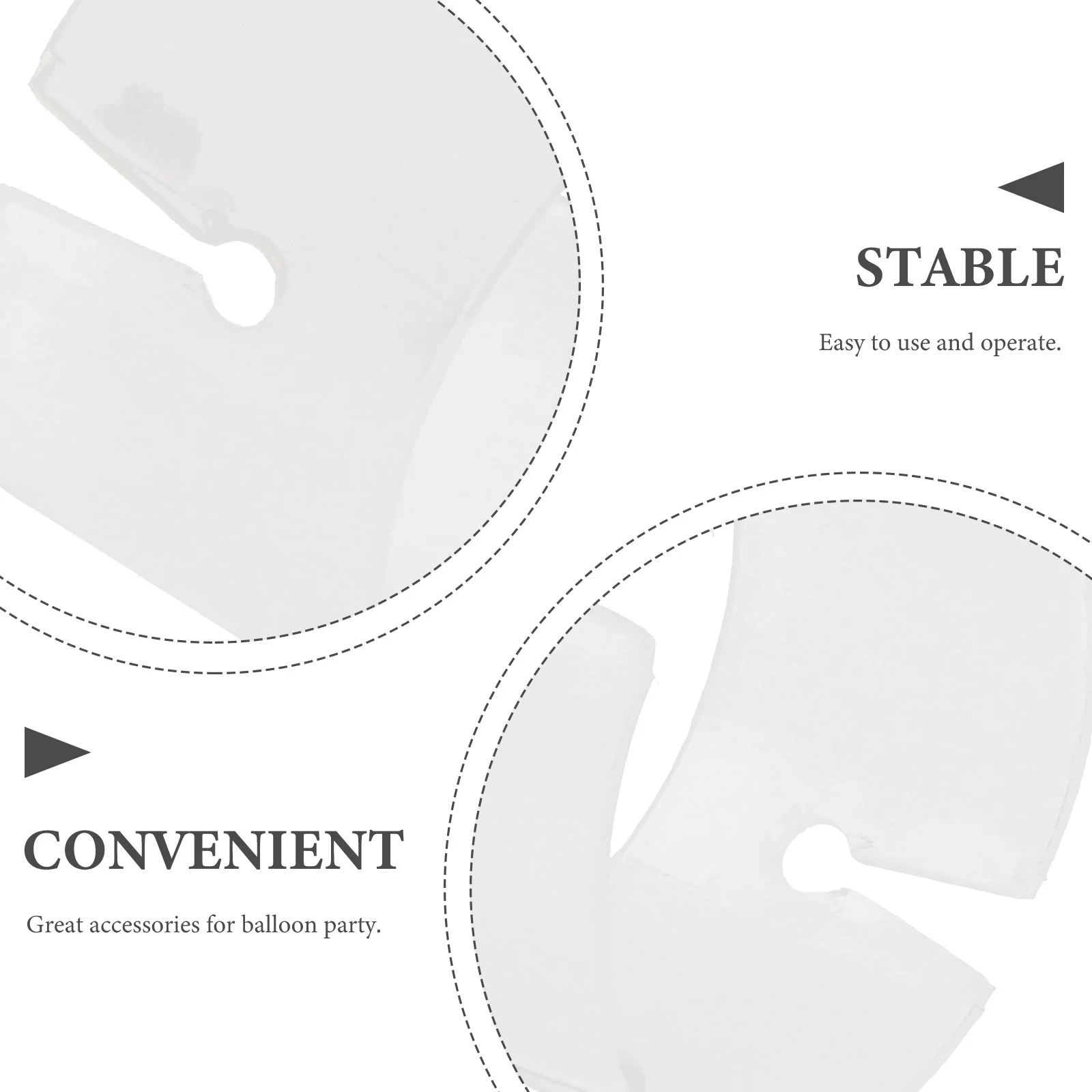 

Rings Balloon Buckle Wedding Decor Arch Attachment Clips Supplies Connector for