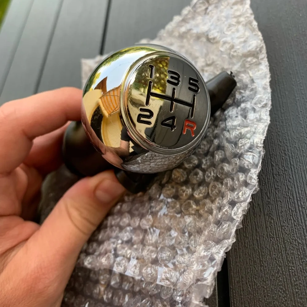 5 Speed Car Gear Shift Knob Lever Matte VTS Aluminum Alloy Sports Gear Shift Head For Peugeot 106 1007 206 107 306 307 308 2008
