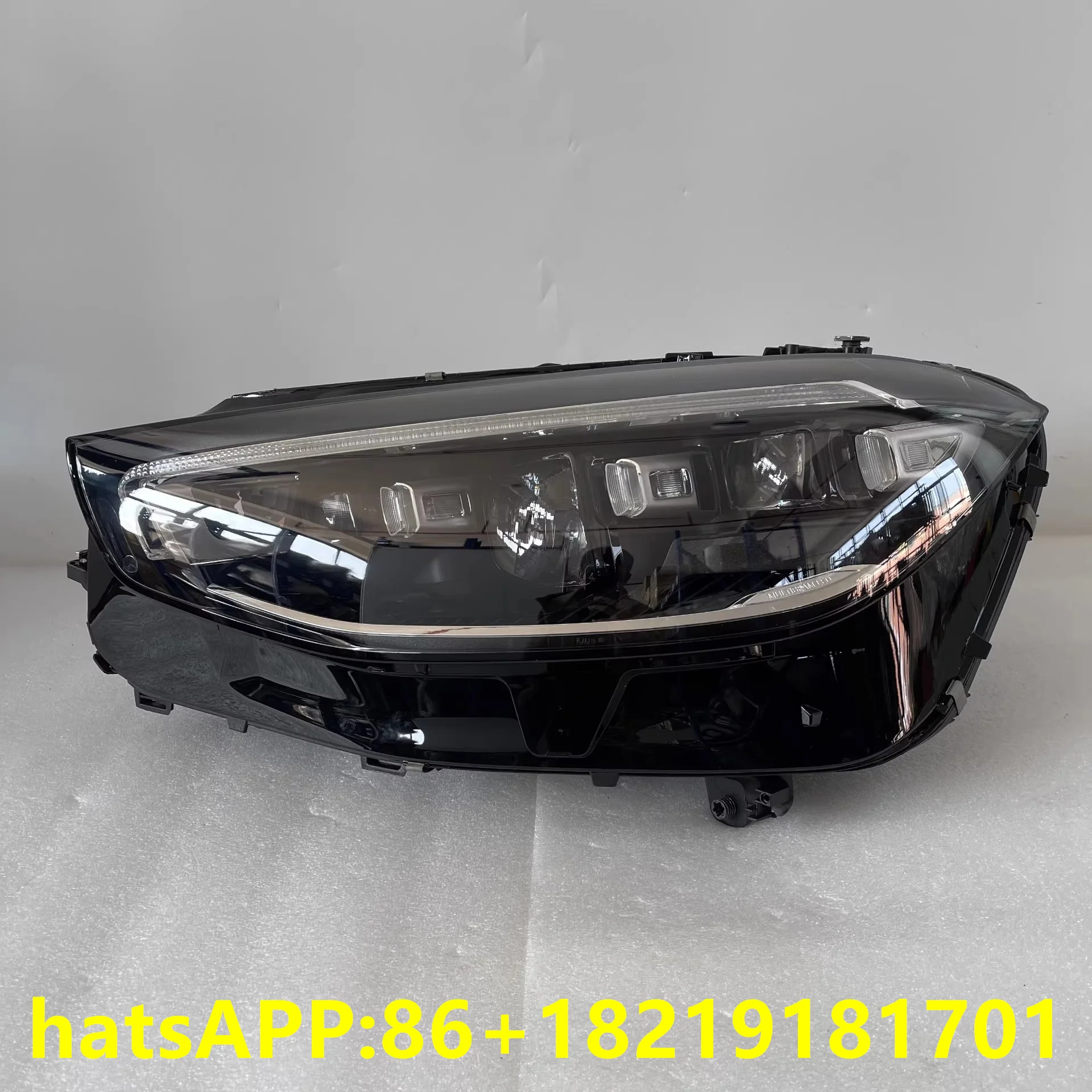 1PC for Mercedes-Benz W223 headlights 2021-2025 S350 S400 S450 S500 LED headlight EU version Headlamp Plug pin 6