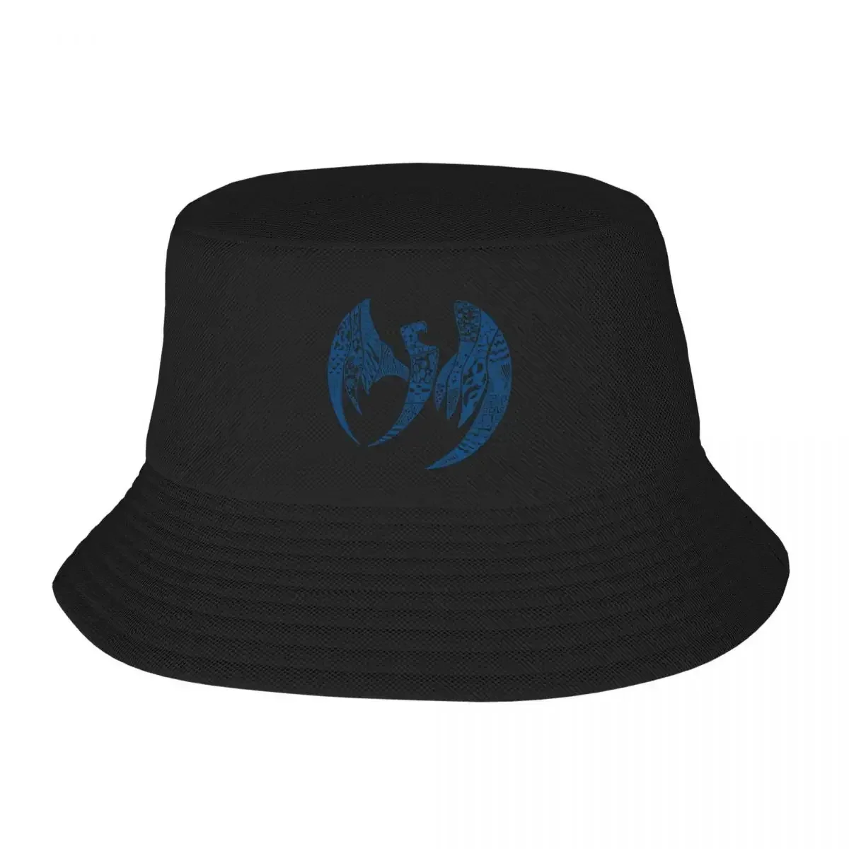 Blue Hawks Tribal Insignia Bucket Hat Wanderhut Beach Custom Cap Damen Herren