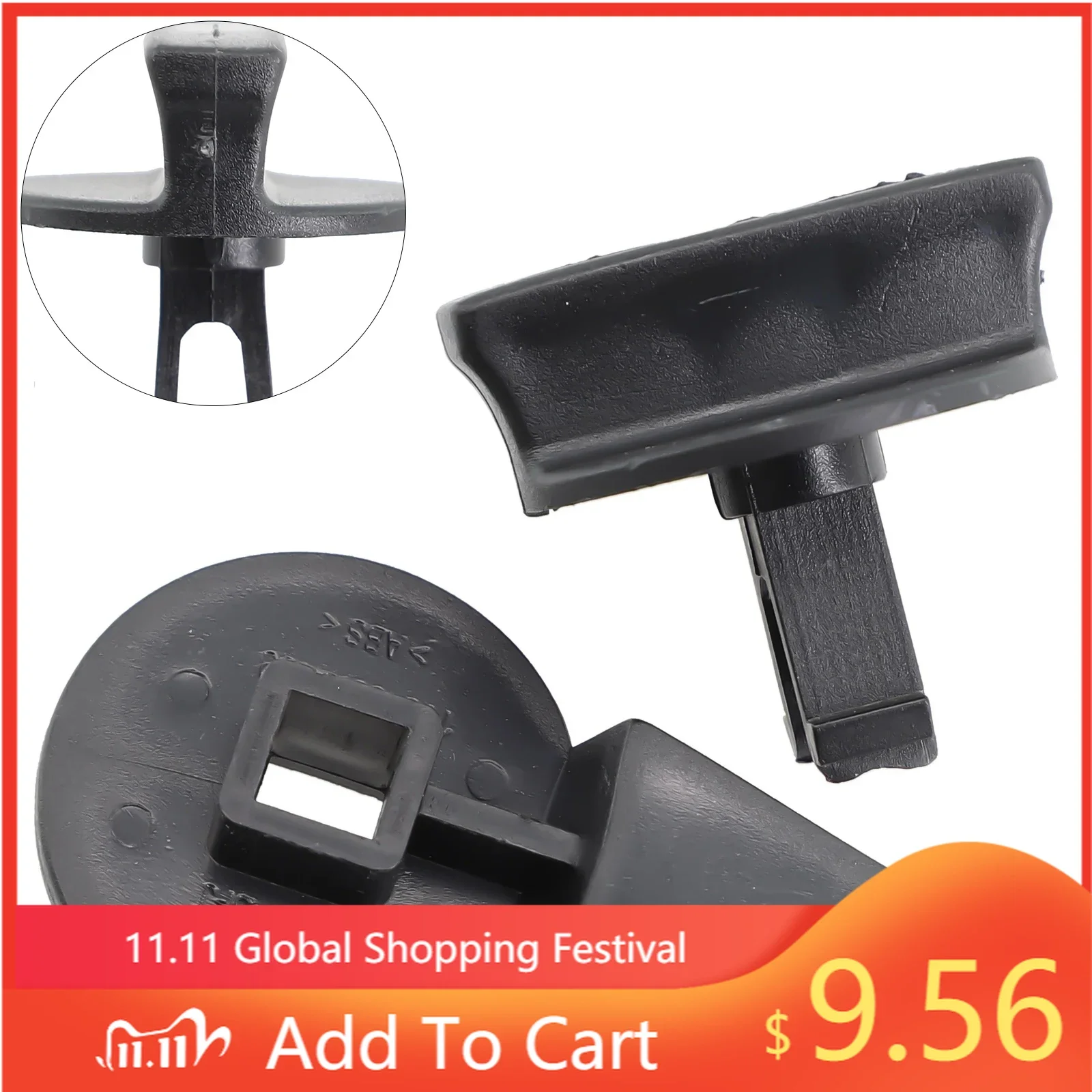 

High Quality Practical Brand New Bolt Locking Lining Easy Installation New ABS Characteristics Fits For Lining
