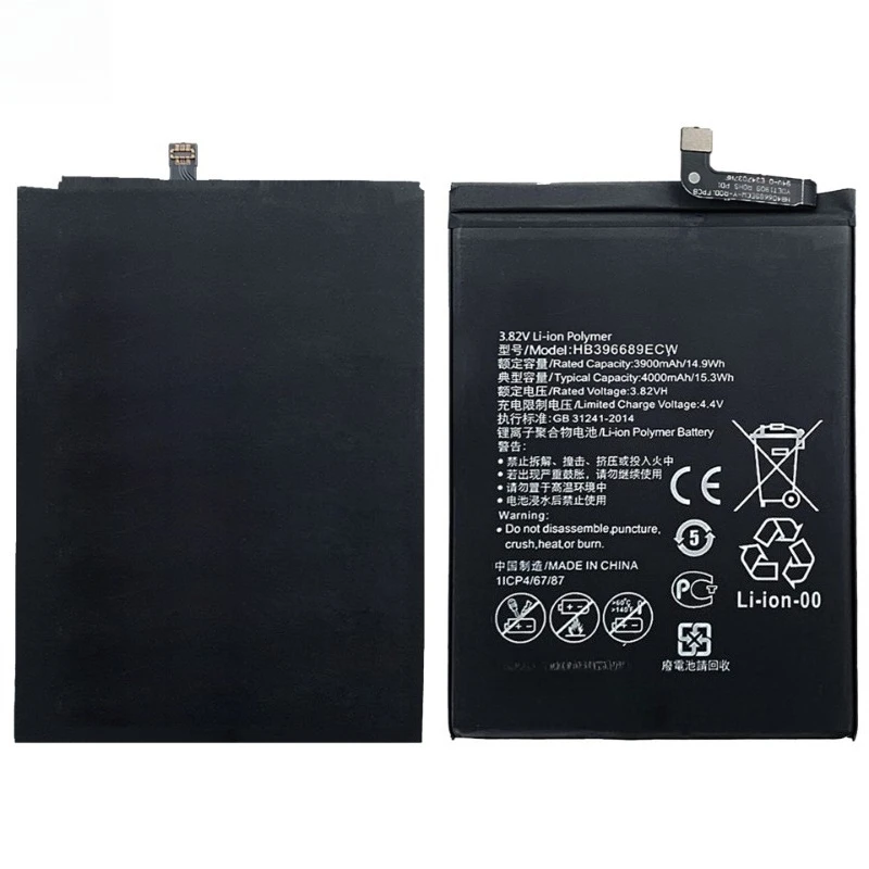 4000mAh for Huawei Mate 9 / Enjoy 7 8 9 Plus / Play 8C Mobile Phone Charging Battery HB396689ECW