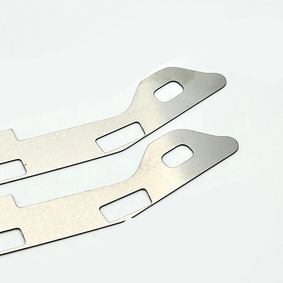 2Pcs Front Bumper Repair Metal Plate Bracket Steel Broken Opening Rotten Buckle 2 Types Fit For Ford Mustang 2015-2017