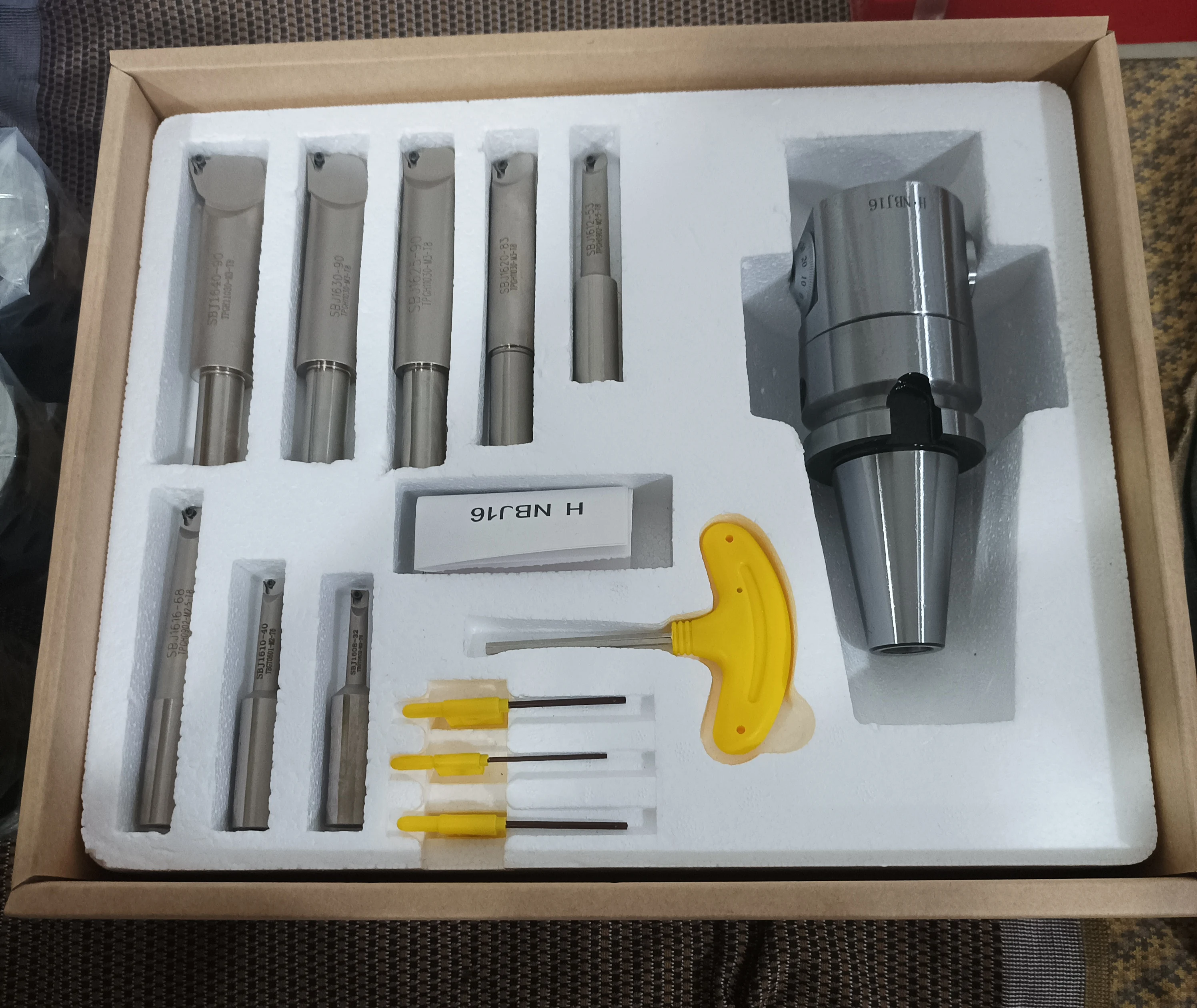 Boring Tool BT50 NT50 SK50 CAT50 MT5 Shank NBJ16 Micro Boring Head Set