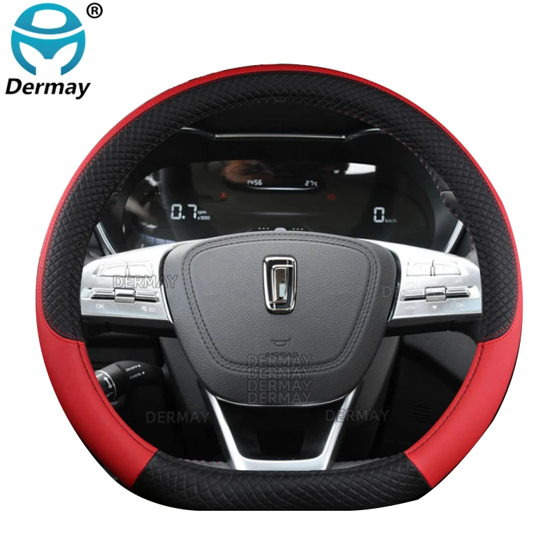 for Bestune T33 T55 T77 T99 Car Steering Wheel Cover 9 Colors PU Leather Non-slip Auto Accessories Fast Shipping