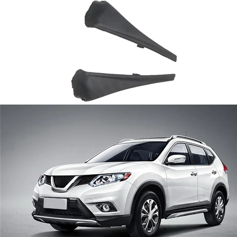 

Practical 2Pair Car Front Windshield Wiper Arm Cover Side Decorative Cover Water Deflector For Nissan X-Trail Xtrail T32 Rogue 1