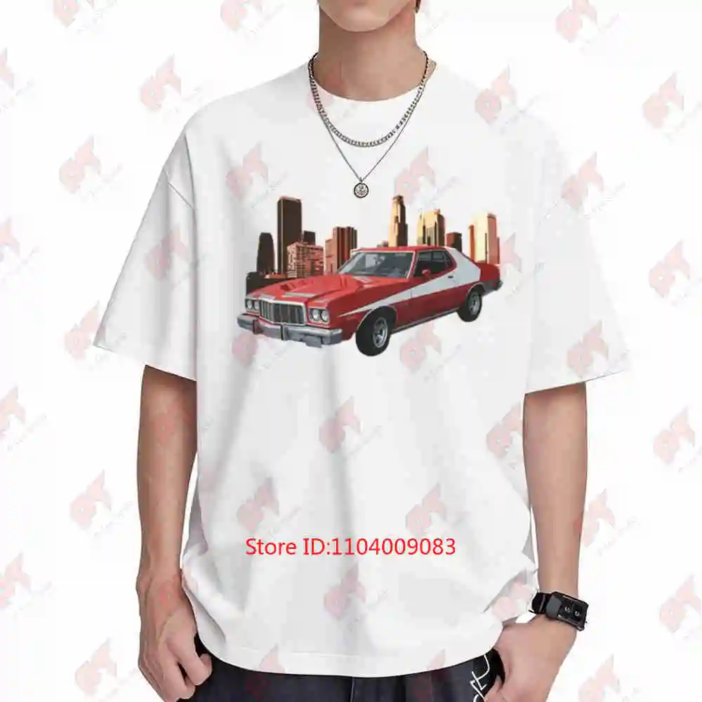 Starsky Hutch Tribute 70s Short Sleeve Tee 100% Cotton T-Shirt