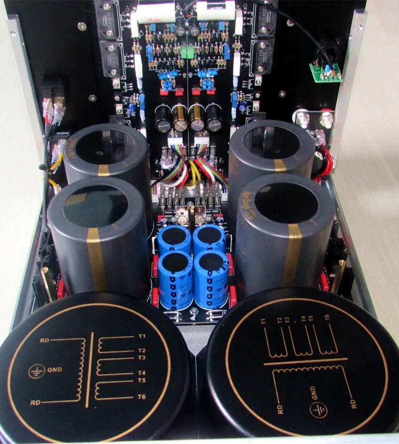 Goldmund Telos 1000 Leistungsverstärker 550 W * 2 Vorverstärker-Nachbildung des Original-HIFI-High-End-Audioverstärkers
