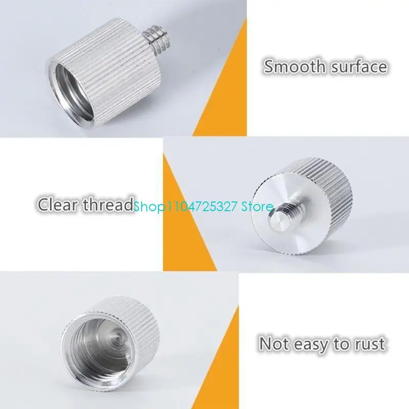 D8KF 5/8 a 1/4 Adaptador Anti-Rust 5/8 polegadas fêmea a 1/4 polegada Adaptador parafuso microfone masculino