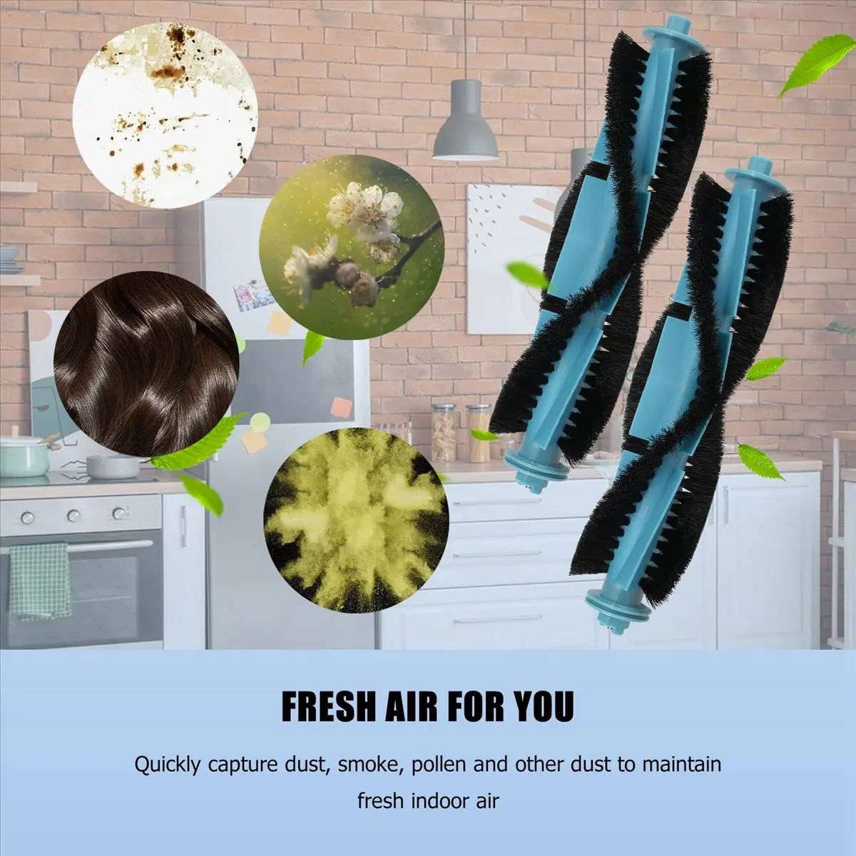 A92G New For D10 Main Side Brush Hepa Filter Mop Cloth Accessories Replacement Spare Parts