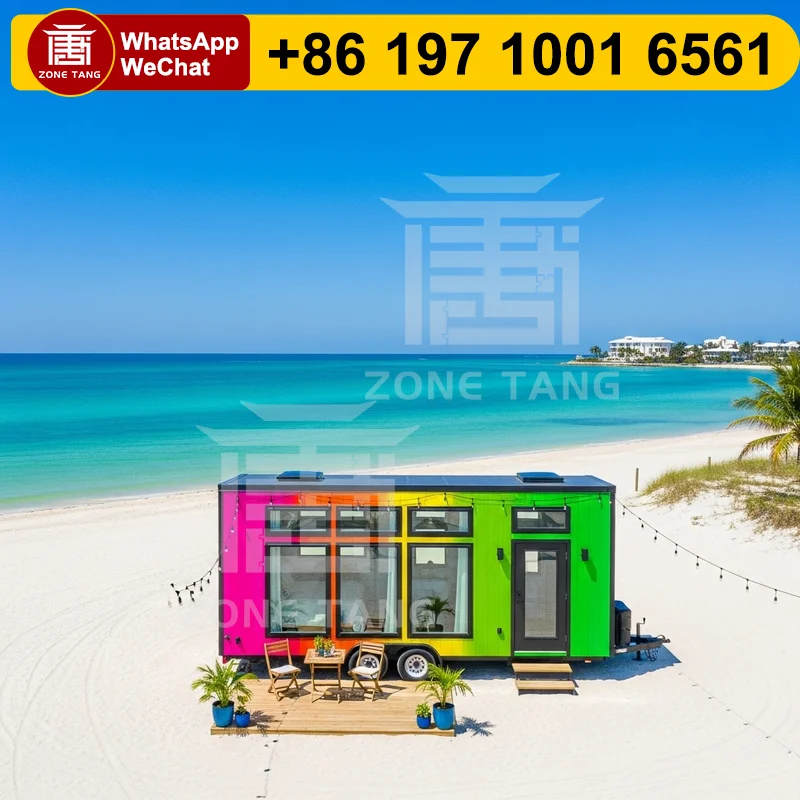 

Bungalow Home Flat Pack House Customizable Container Home Container House For Sale Manufacturer Quick Deploy Customize Pattern