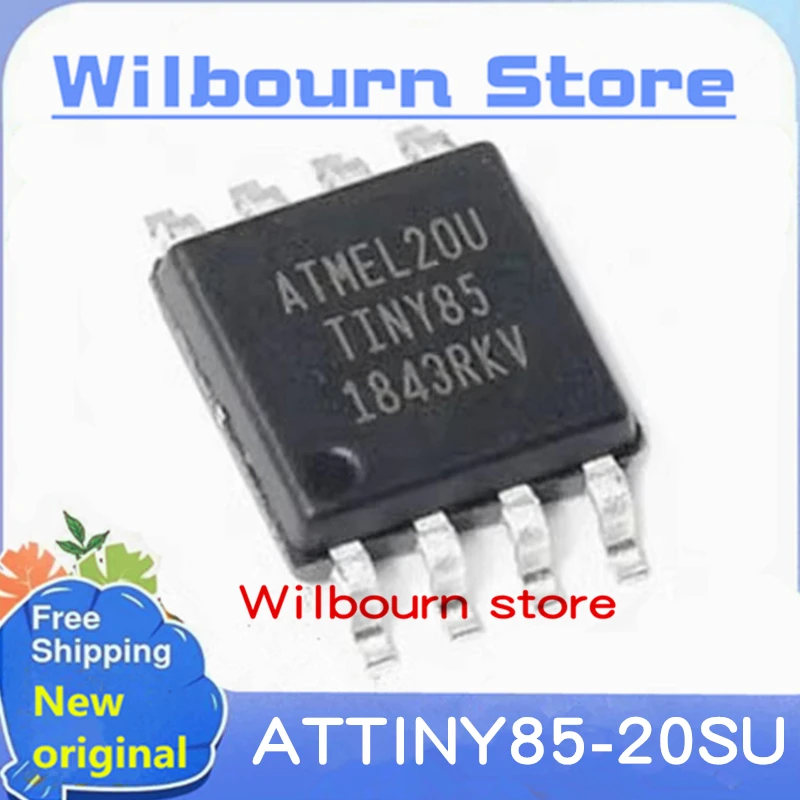 

5PCS~20PCS/LOT ATTINY85-20SU ATTINY85-20SUR ATTINY85 SOP-8 100% New Spot stock