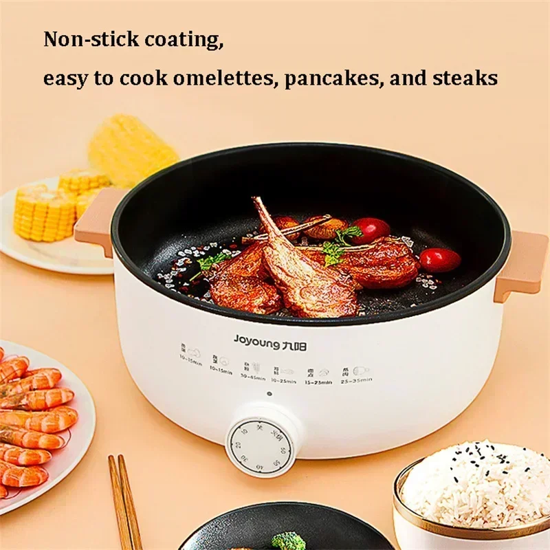 Household Electric Steamer for Food Steamer Multi-functional Three-layer Stainless Steel Large-capacity Vegetable Steam Cooker