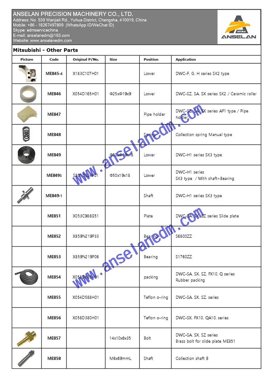 دليل أنبوب الياقوت Ø0.7 مم C140D (الطول الممتد L=42 مم) دليل حفر الأنبوب لآلة الحفر Jinma Baoma edm، ثقب صغير edm