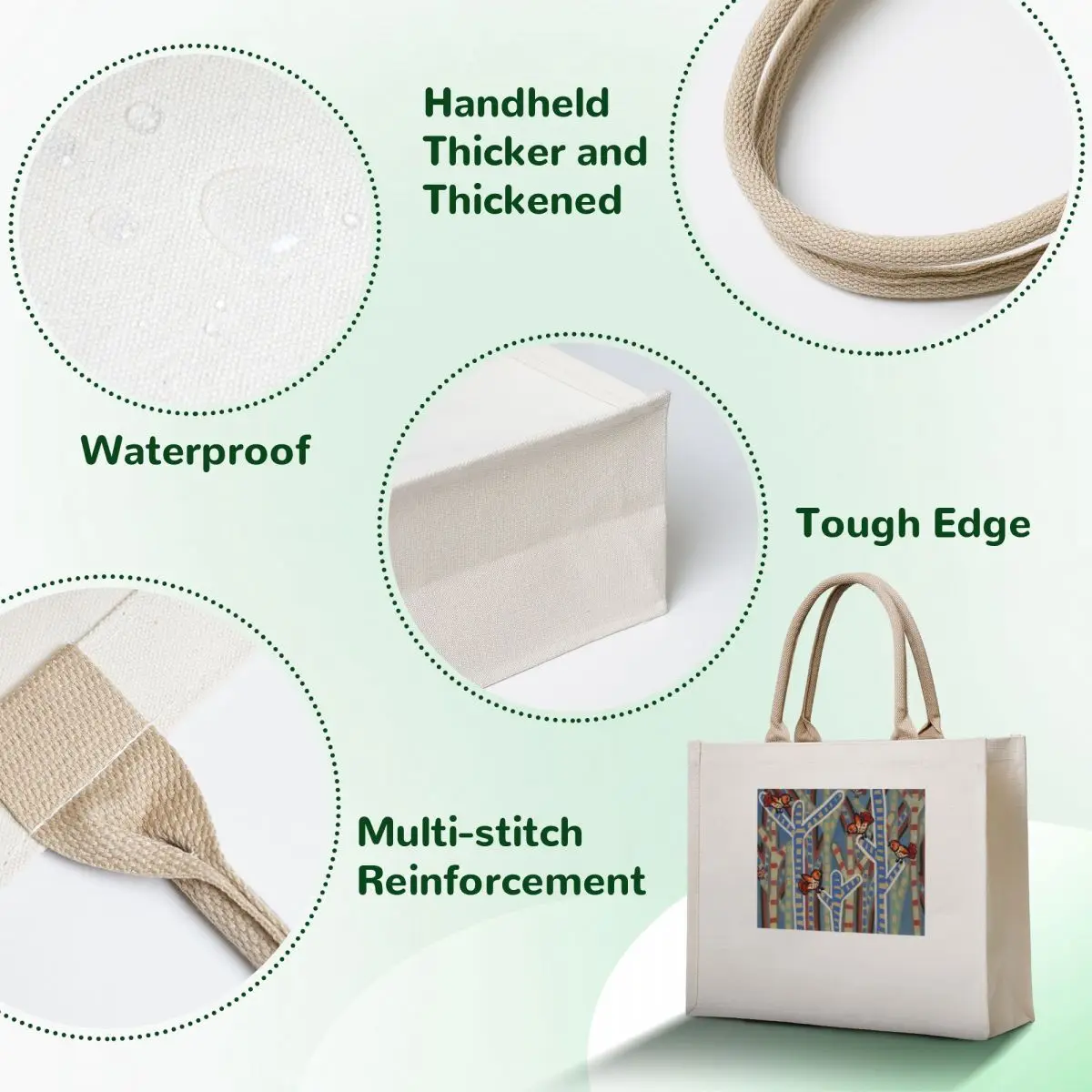 Morning song Tote Bag Canvas stote bag Women bags Shopper bag