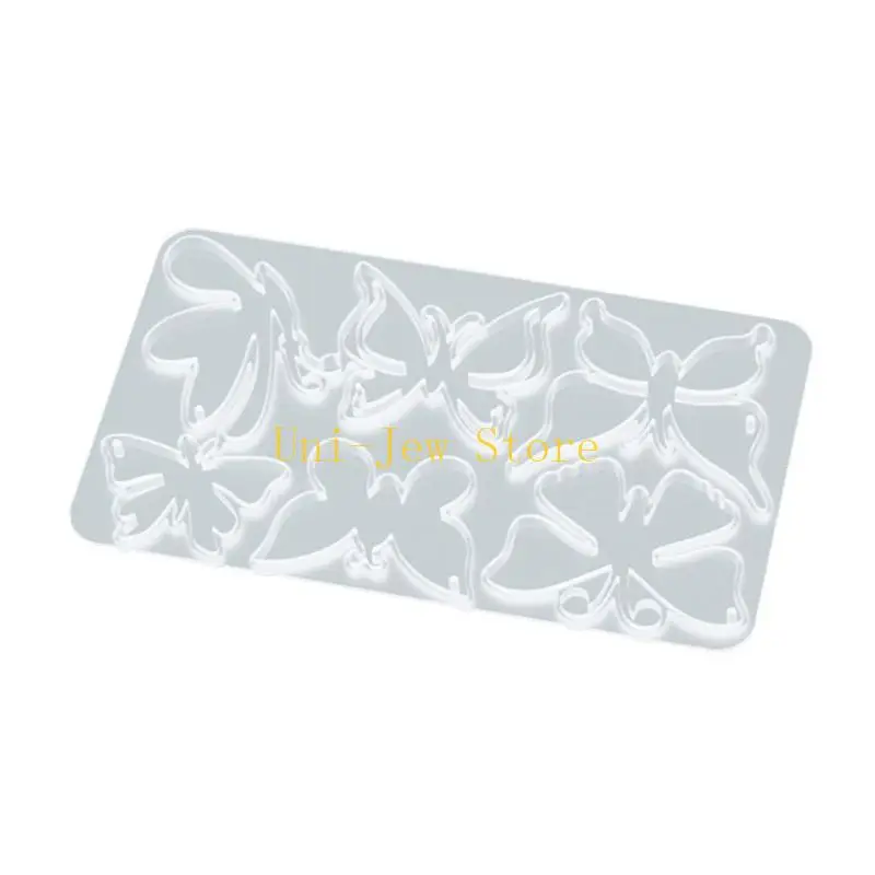

40GB Butterfly Pendant Epoxy Resin Mould DIY Keychain Wind Chimes Silicone Molds Animal Molds