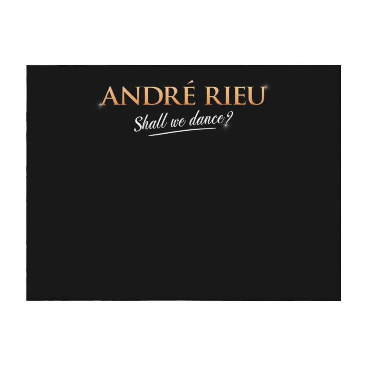 

Andre Rieu Album Andre Rieu Throw Blanket Camping Blankets For Bed Soft Big Nap Blankets