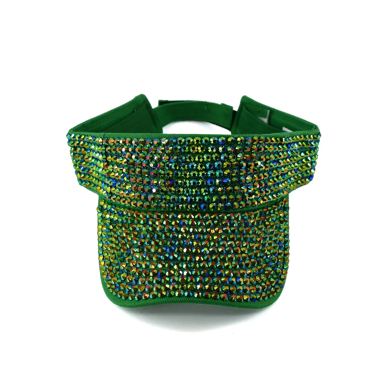 New Women's Shiny Rhinestone Sun Hat Adjustable Acrylic Baseball Cap suitable for outdoor activities holiday parties casual wear