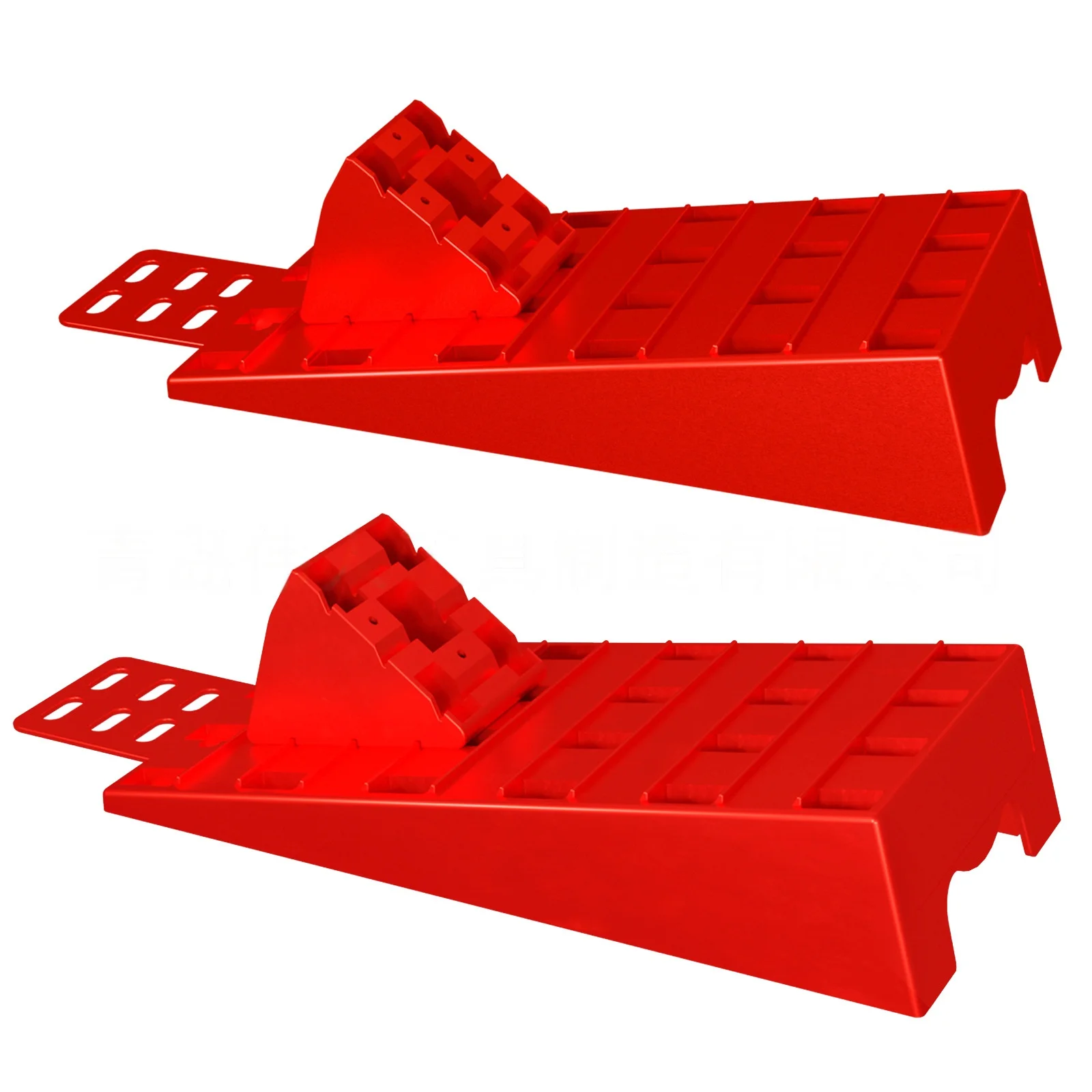 Anti-Skid Low Profile Plastic Car Lift Ramp, Race Car Service Ramp For Vehicle Oil Changes& Maintenance Repair Ramp
