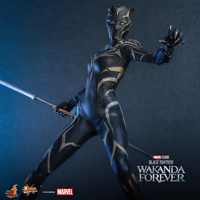 Hot Toys Black Panther 2 Black Panther 1:6 Scale Collection Figure Made And Perfect Beautifully Birthday Gift For A Friend