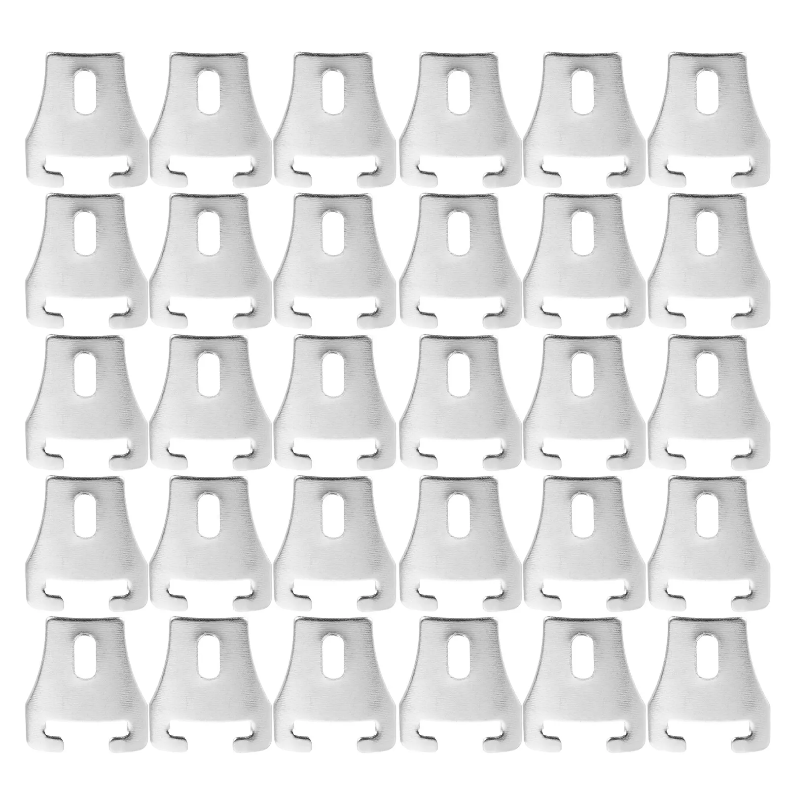 30Pcs Recessed Light Spring Clips Stainless Steel Metal Trim Panel Clamp Downlight Replacement Parts Universal Spring Retaining