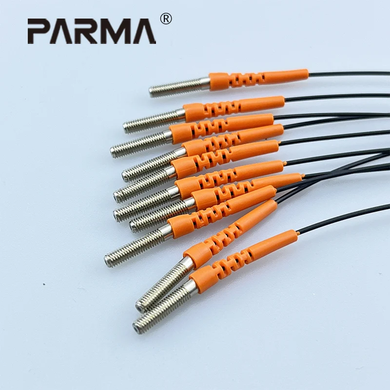 PARMA One point 2 four six multi-head fiber optic sensor diffuse reflection fiber optic line probe one tow 2468