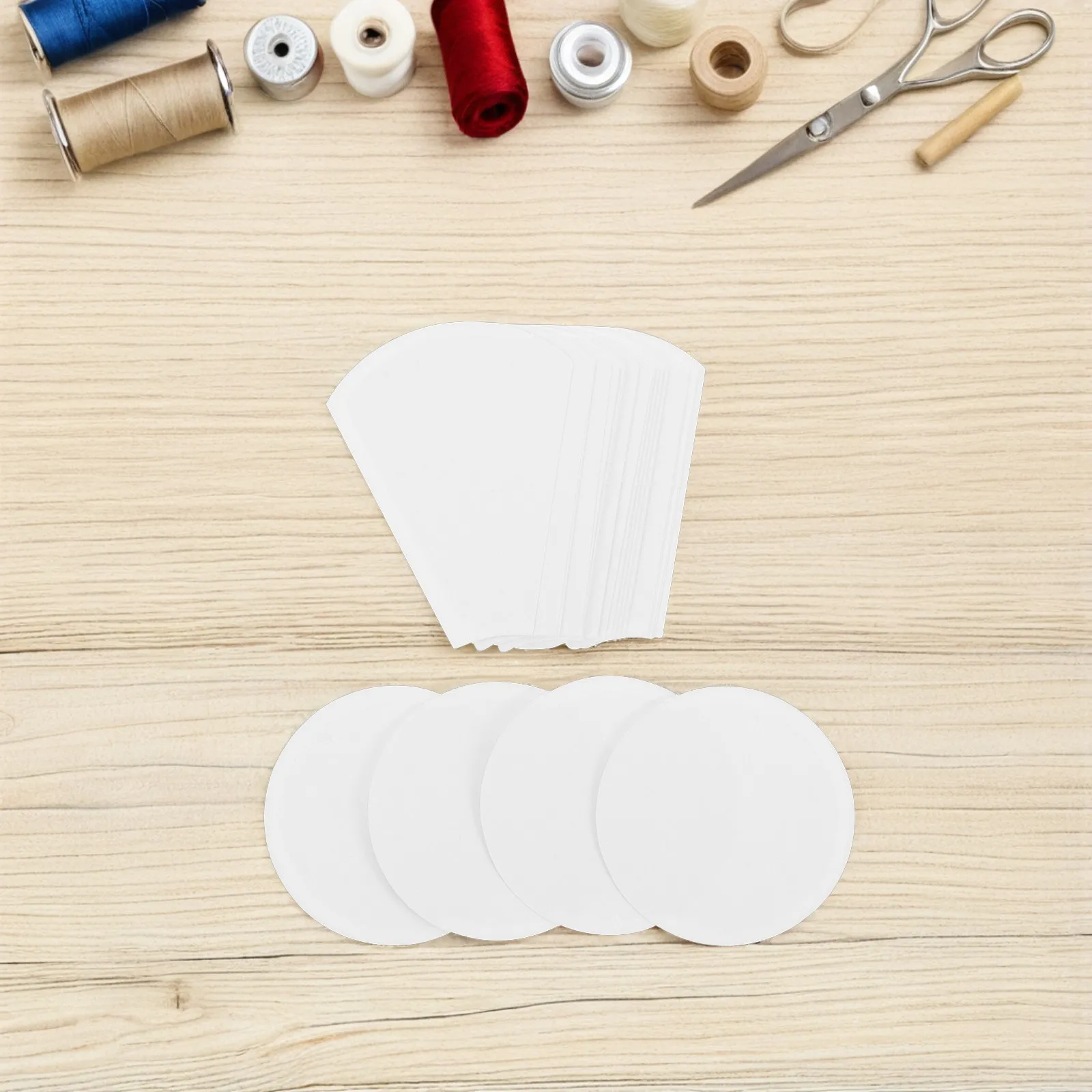 1Set Quilting Templates for Patchwork DIY Sewing Craft Tool Paper Cutout Kit Flower Center Petal Design Reusable Sturdy