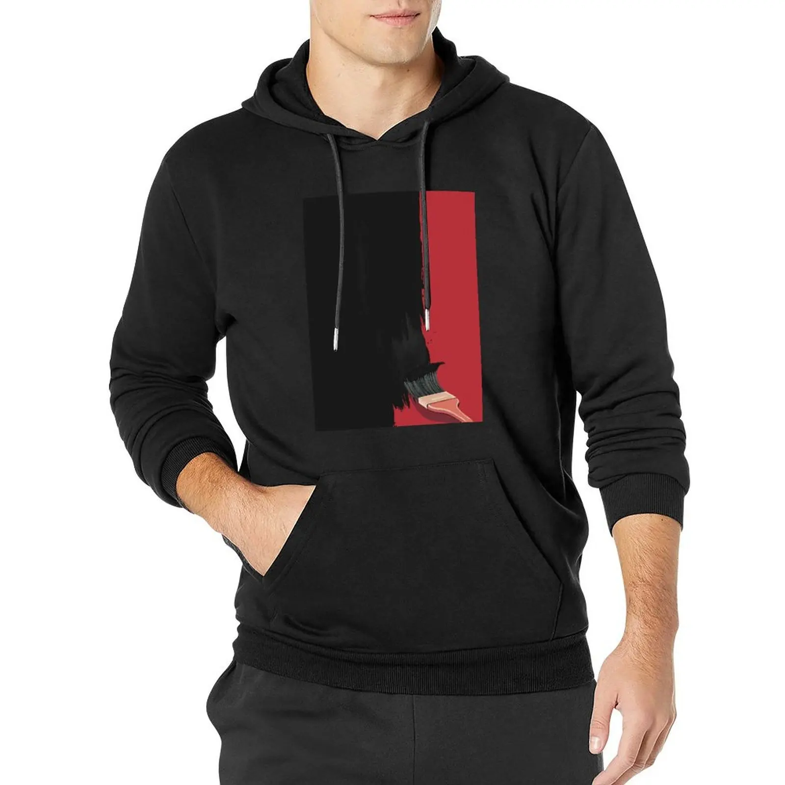 

Paint It Black Pullover Hoodie men's clothing men's coat aesthetic clothing new in hoodies