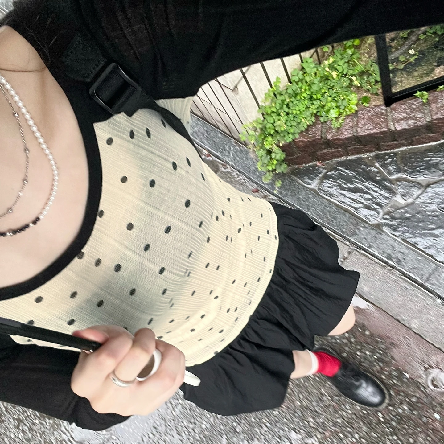 

Combhasaki женская Y2k винтажная облегающая футболка с круглым вырезом и длинными рукавами, эстетичная текстура в горошек, стильные повседневные футболки