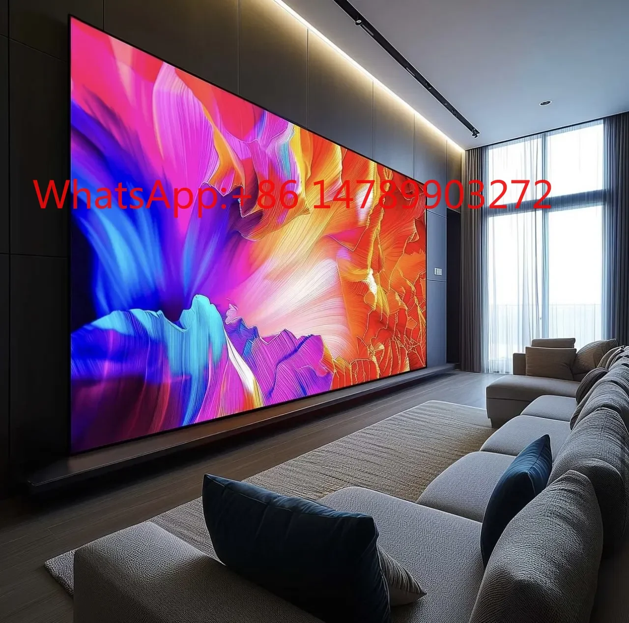 

P1.86 640x480mm COB Cabinet Indoor LED Video Wall Display