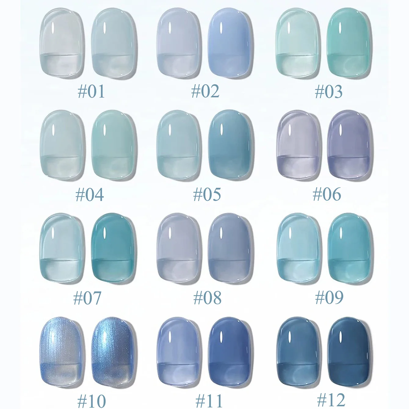 ยาทาเล็บเจล SHAKA สีฟ้าเขียวซานโตรีนี สำหรับฤดูร้อนและฤดูใบไม้ร่วง 1 ชิ้น รุ่นใหม่ปี 2025 สำหรับฮาโลวีน ใช้ได้หลากหลาย