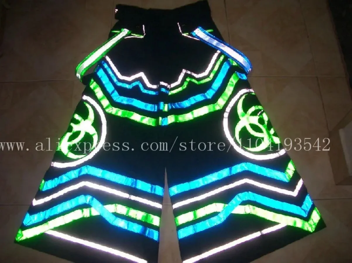 PHATTPANT فات السراويل الهذيان والعتاد عاكس الرقص هاردستايل عاكس بنطلون رافر ملبورن SHUFFLE Biohazard C022