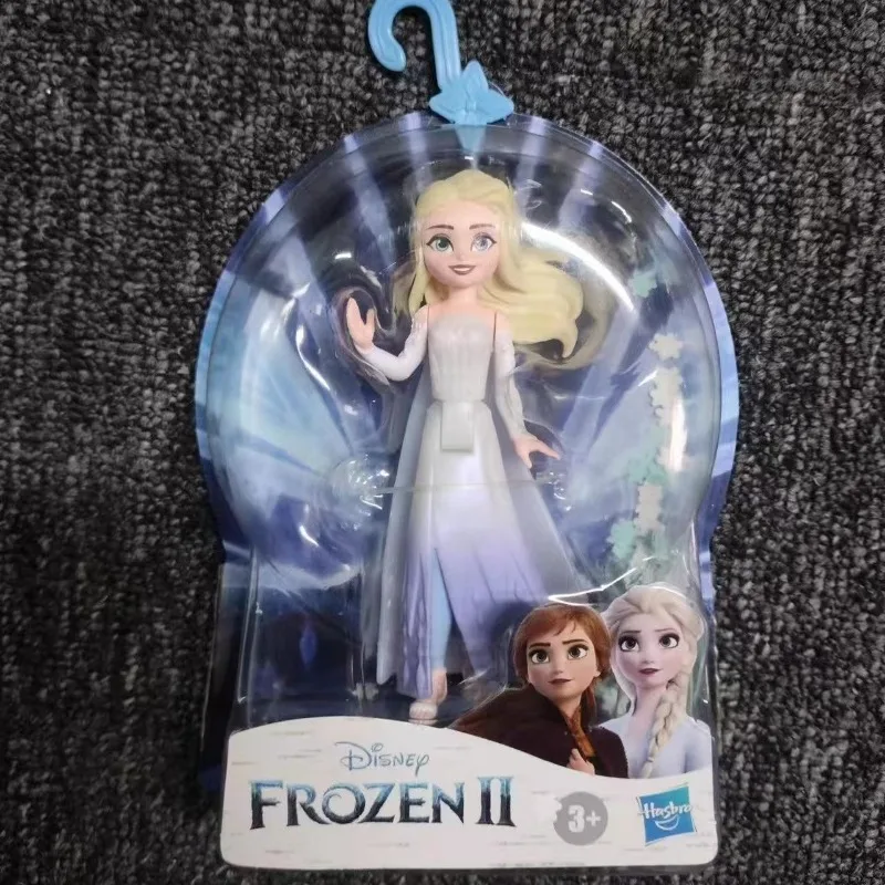 10cm Cartoon Disney Frozen II Featured Characters Series Mini Aisha Anna Girls Play House Doll Toy Christmas Gift E8170 E6305