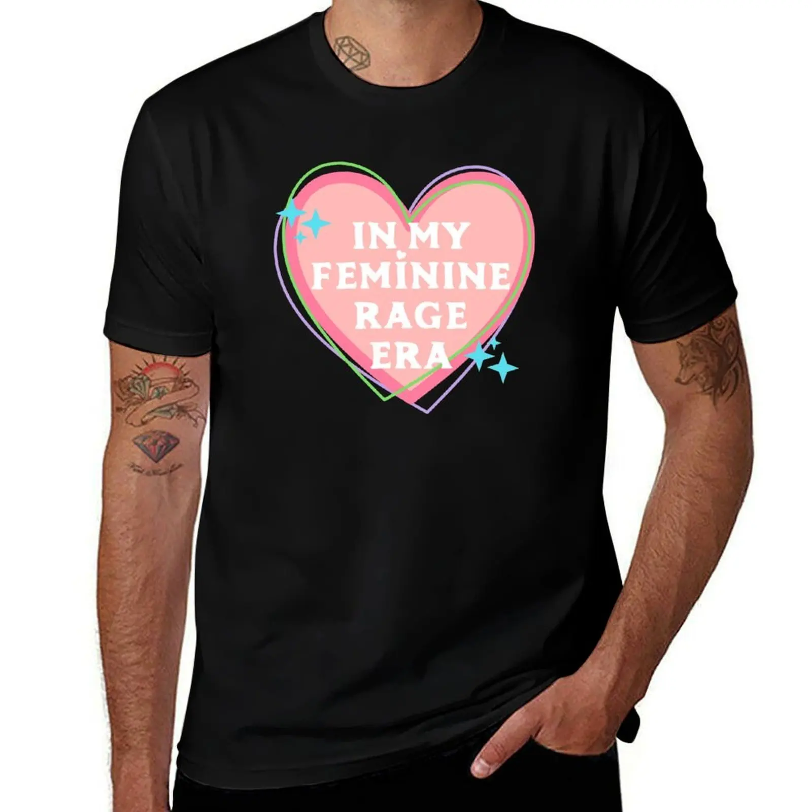 

Feminine Rage Era T-Shirt essential t shirt gifts for boyfriend clothes cotton man t-shirts mens tall t shirts