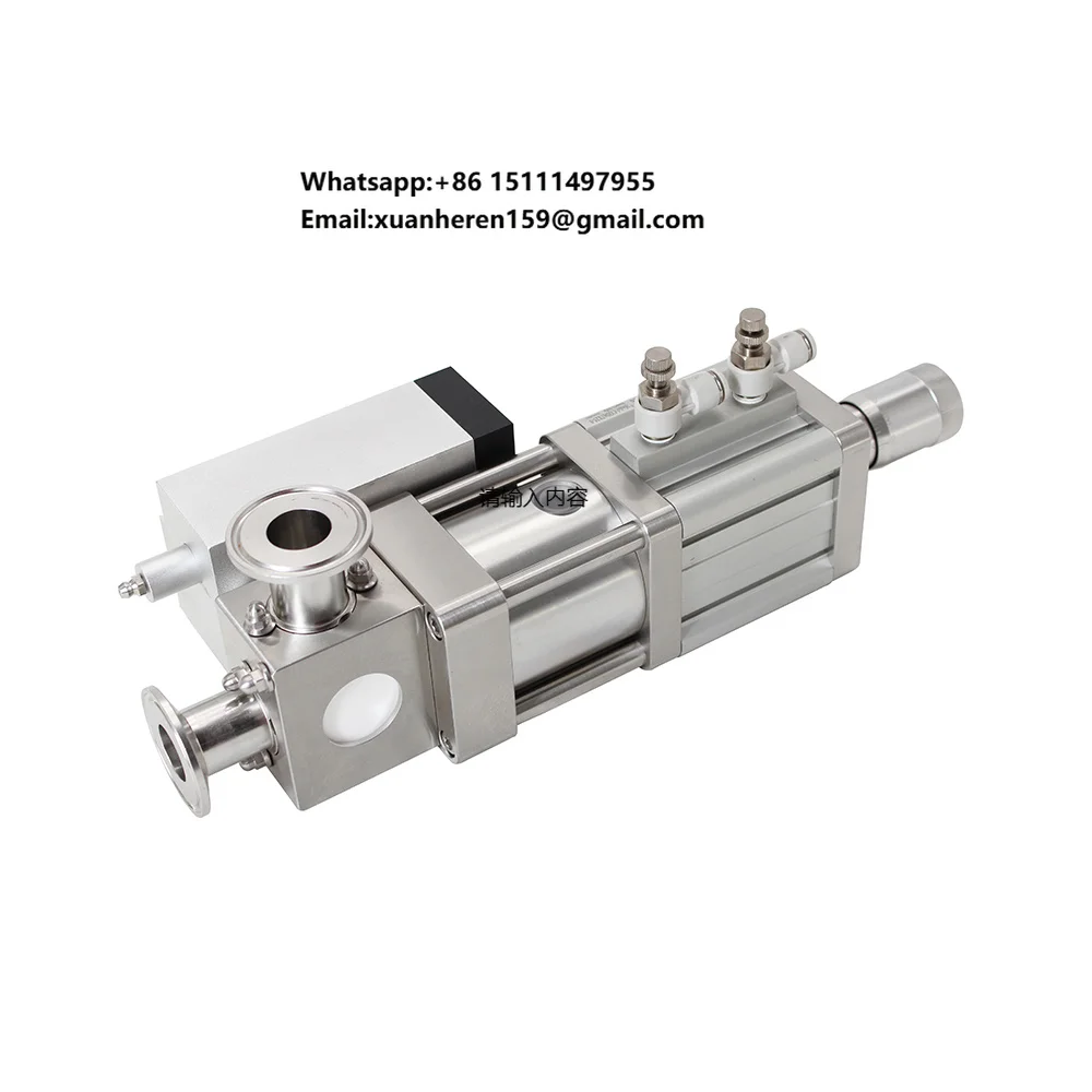 Pneumatic Ceramic Plunger Piston Pump Dispenser Low Pressure Metering Pump OEM for Automotive Industry with Cream Lotion Filling