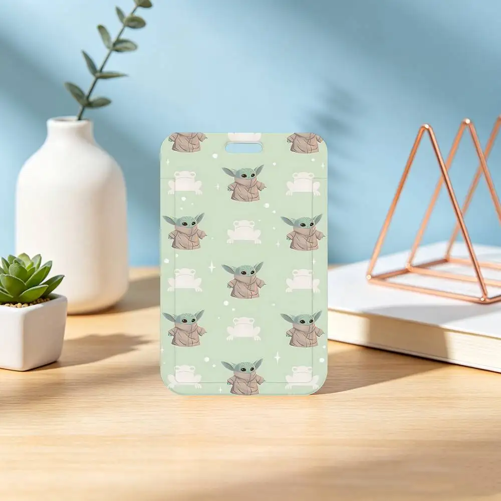 Kawaii Baby I-YodaS Niedlicher Ausweishalter für Büro, Schule, Namenskarten und Ausweise – Detail 7